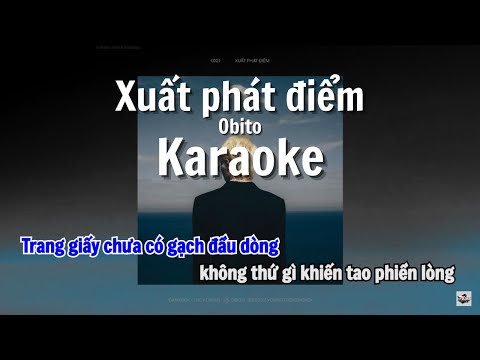 Karaoke | XUẤT PHÁT ĐIỂM | Obito | "Đánh Đổi" Album