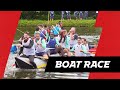 TEAMBUILDING PSV BOAT RACE ?? | Who creates the best boat and wins? ?
