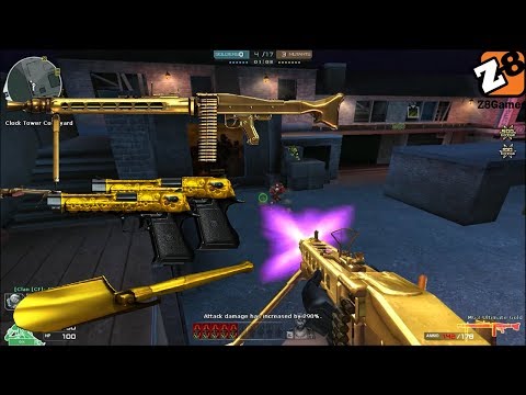 Crossfire NA 2.0 : MG3 Ultimate Gold - Dual D.E Gold - Hero Mode X - Zombie V4
