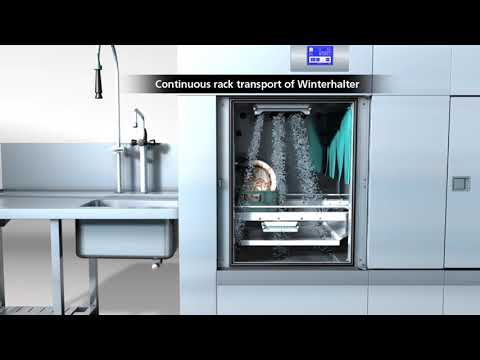 Serie MT - El lavavajillas de arrastre de cestas MTR