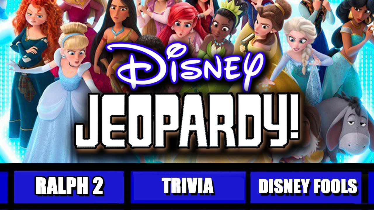 Disney Jeopardy Quiz • 26 Clue Trivia Game • Test Yourself