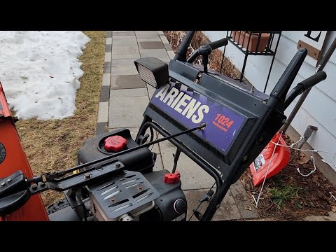 Ariens 1024 Pro Snowblower - Friction Wheel Replacement