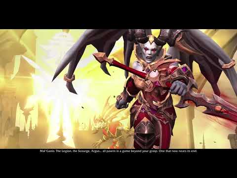 Mal'Ganis Cutscene | WoW Patch 9.1