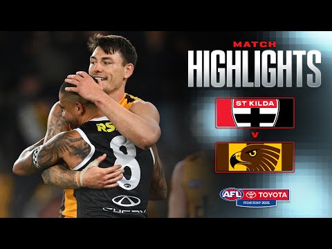 St Kilda v Hawthorn Highlights | Round 17, 2025 | AFL