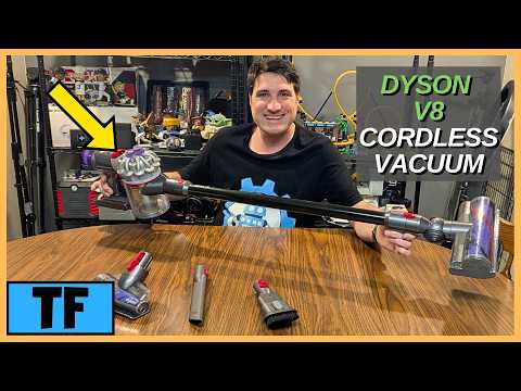 Dyson V8 Cordless Review, Best Vacuum for 2025? (Unboxing, Features, Testing)