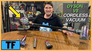 Dyson V8 Cordless Review, Best Vacuum for 2025? (Unboxing, Features, Testing)