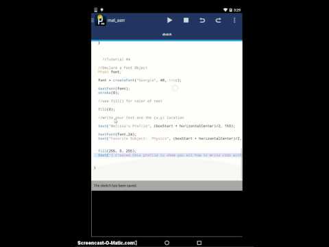 Tutorial 4 Android Processing Text