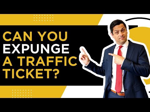 Can You Expunge a Traffic Ticket? | Attorney Derek Martin | DUI & Traffic Lawyers