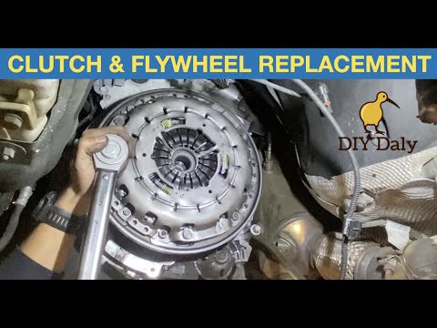 How to replace the Clutch & Dual Mass Flywheel on a BMW 1 series