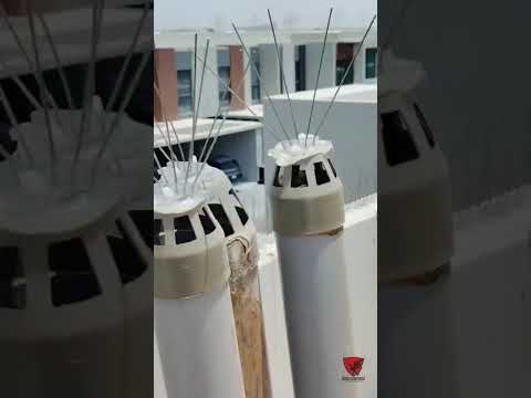 Bird control installation video 1