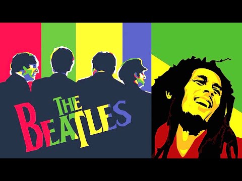 "Let No Woman Cry" - Beatles vs Bob Marley (mashup visualiser)