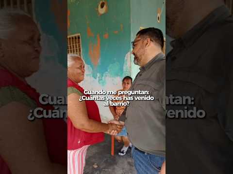¿Cuántas veces debe volver un político al barrio? 🫵🔥