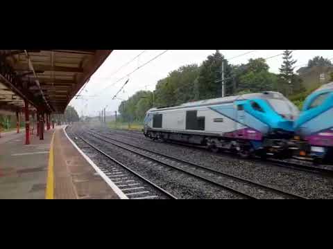 DRS Locos Positioning Move DRS TPE 68026+68032 0B42 Lancaster 23072022