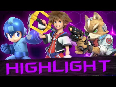 Highlight Glitch Regen Grand Final:Light(Fox) Vs Kameme(Sora, Megaman)