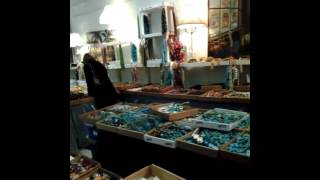 preview picture of video 'Marys selling beads at Scotts Antique Market Ga'