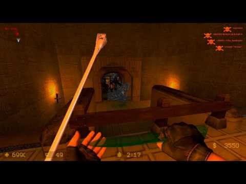 [CS:S Zombie Escape] Minas Tirith Stage 3 - Gandalf Solo Win