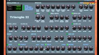 Video thumbnail for Triangle II - Free VST - myVST Demo by myVST