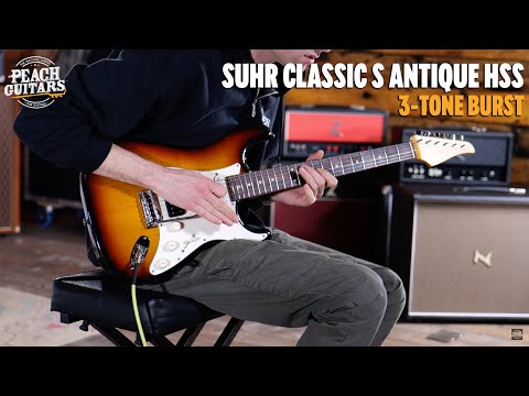 No Talking...Just Tones | Suhr Classic S Antique HSS - 3-Tone Burst Rosewood
