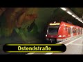 S-Bahn Station Ostendstraße - Frankfurt 🇩🇪 - Walkthrough 🚶
