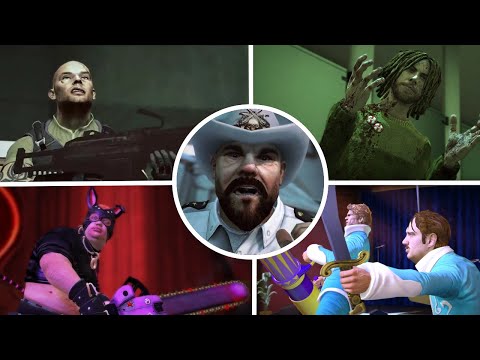 Dead Rising 2 - All Bosses (Psychopaths)