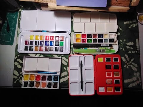 Daler Rowney Aquafine 24-pc Watercolor Travel Set - Watercolor Paint Set for Watercolor Paper Review