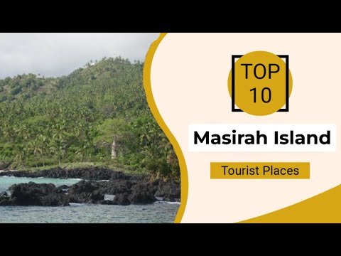 Top 10 Best Tourist Places to Visit in Masirah Island | Oman - English