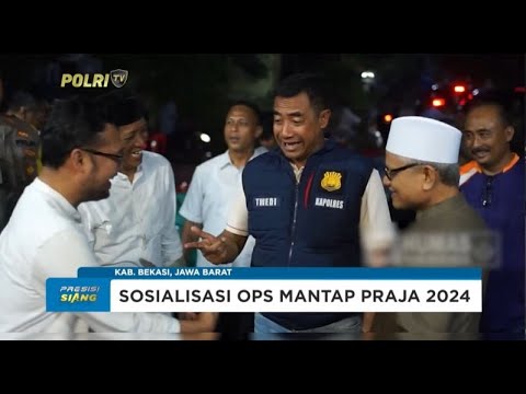 KAPOLRES METRO BEKASI GELAR NGOPI KAMTIBMAS