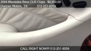 2004 Mercedes-Benz CLK-Class CLK500 coupe - for sale in PFLU