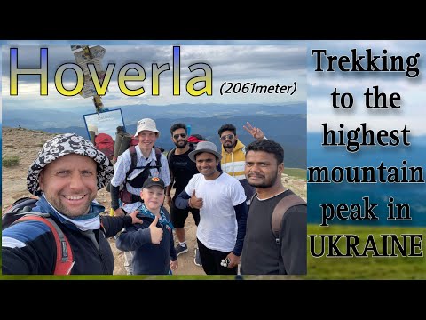 Trekking to the Highest Mountain Peak in UKRAINE 🇺🇦 Mount Hoverla 2061meter | Гора Говерла |