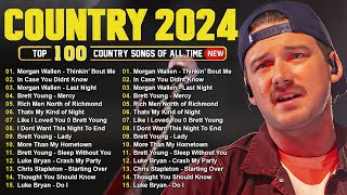 Morgan Wallen, Luke Combs, Kane Brown, Luke Bryan, Lee Brice, Jason Aldean - Country Music 2024