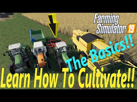 Farming Simulator 19 Tutorial!! Starting Your Farming Career!! The Basics!! A Beginner's Guide! #1