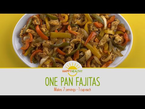 One Pan Fajitas