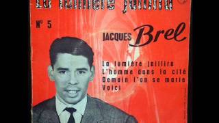 JACQUES BREL -  Voici  (avec Francois Rauber et son orchestre)