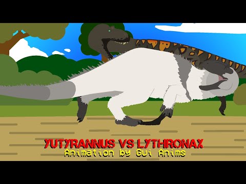 |🇧🇷!Not included in vídeo subtitles!🇺🇸| Yutyrannus V.S Lythronax (Stick Nodes) | But cooler lol