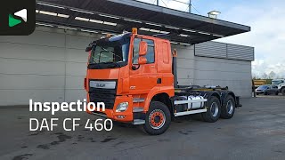 DAF CF 460 6X4 25Tons AJK containersystem Steelsuspension Big-Axle A hook lift truck for sale - Image 4 | Autoline IE DAF CF 460 6X4 25Tons AJK containersystem Steelsuspension Big-Axle A hook lift truck | Image 4 - Autoline