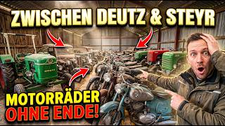 Was verbirgt sich in dieser Garage? Oldtimer-Tour
