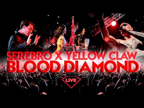 Yellow Claw feat. SEREBRO - BLOOD DIAMOND (LIVE @ Record Trap Moscow 2016)