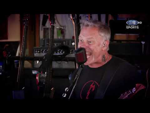 Metallica - Enter Sandman - Friday Night Footy (Australian TV World Exclusive 28-08-2020)