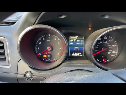 2017 Subaru Legacy 2.5i Startup