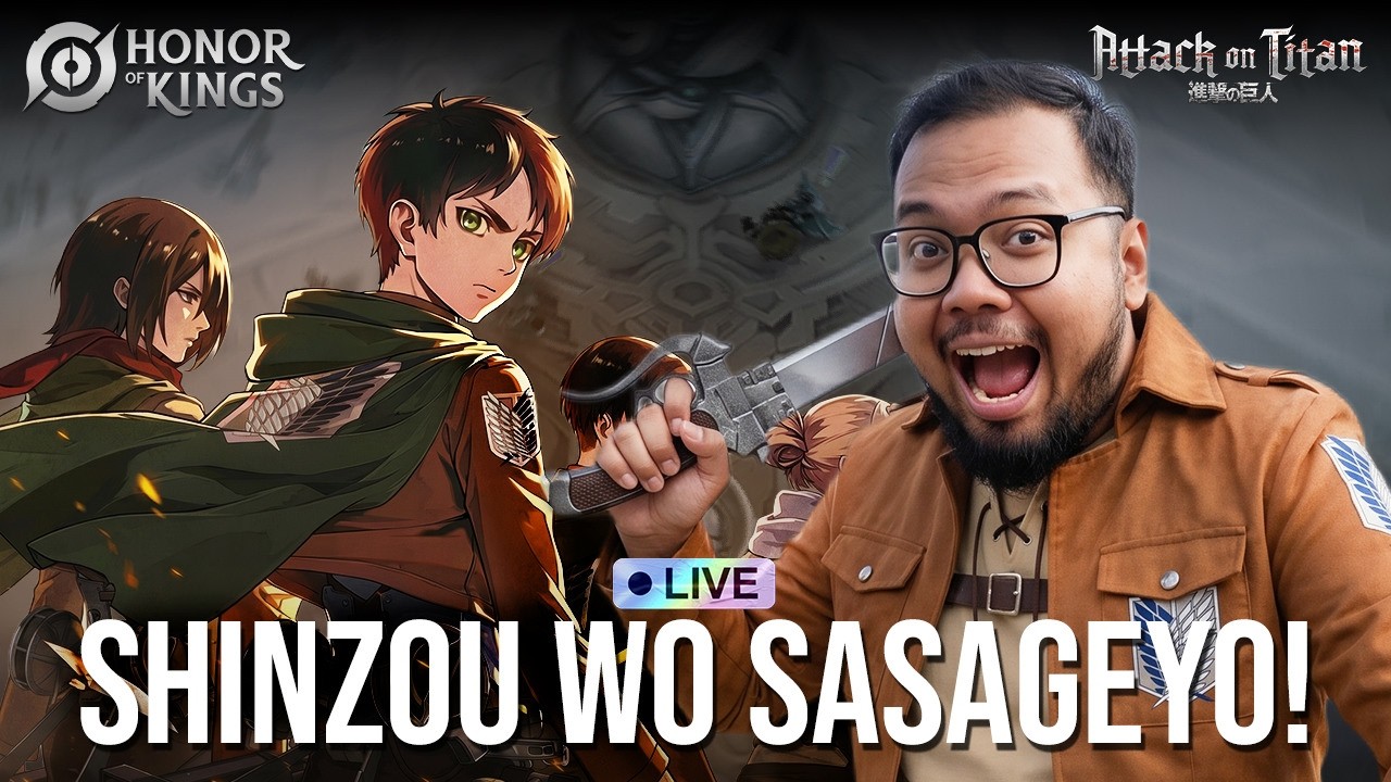 KRU OG is BACK!! - Honor of KINGS x ATTACK ON TITAN!!