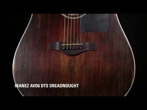 New from NAMM 2016: Ibanez AVD6 DTS Acoustic Guitar
