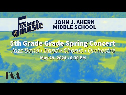 Thumbnail for Ahern 5th Grade Spring Concert 2024