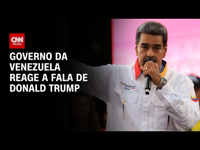 EUA x Venezuela: Governo de Maduro condena fala de Trump | AGORA CNN