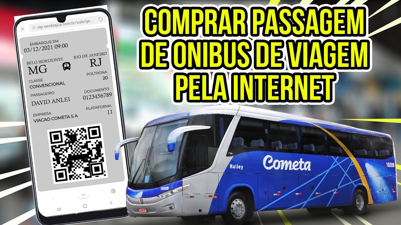 COMO COMPRAR PASSAGEM DE ONIBUS DE VIAGEM PELA INTERNET SEM PRECISAR IR NA RODOVIÁRIA