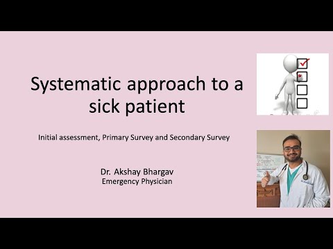 Systematic Approach to a sick patient in Emergencies