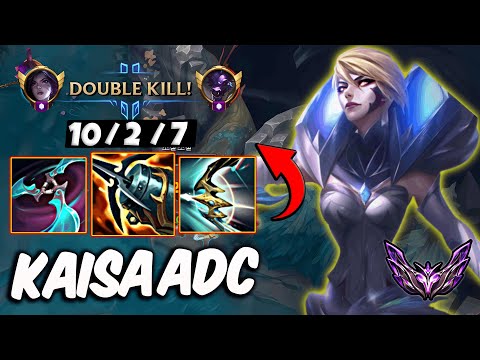 Kaisa vs Miss Fortune ADC ( 53% WINRATE ) - Korea Master Patch 25.12 ✅