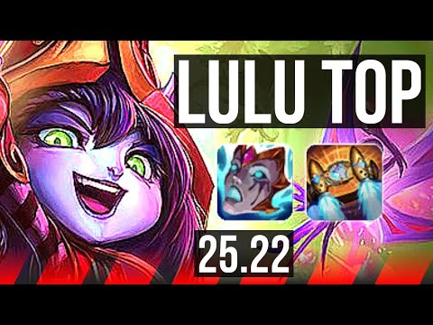 LULU vs FIORA (TOP) | EUW Diamond | 25.22