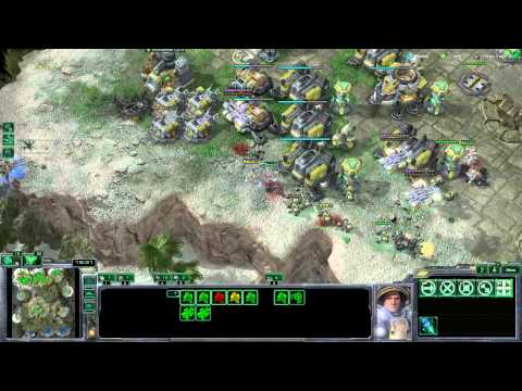 SC2 HotS - TvP - Macro game - Terran FPVOD