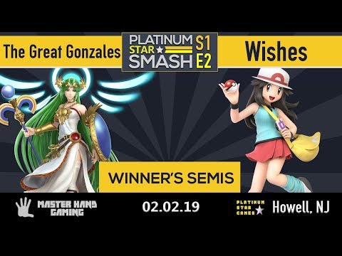 Platinum Star Smash S1:E2 - The Great Gonzales (Palutena) vs Wishes (Pokemon) - W Semifinals