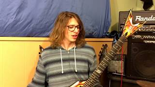 Video thumbnail for Dean RAZORBACK - EXPLOSION Review and Demo. "V" Shaped Neck !!! by ml414skidoo
